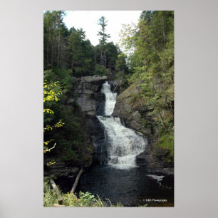 Raymondskill Falls in the Poconos, Print 0283-1 Poster