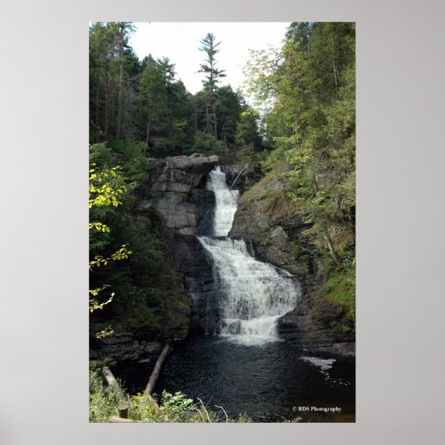 Raymondskill Falls in the Poconos, Print 0283-1 Poster (Vorne)