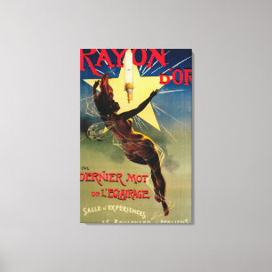 Rayon D'Or Restaurant Werbeplakat Leinwanddruck