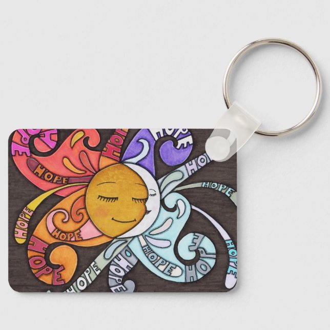 Rays of Hope Keychain Schlüsselanhänger (Vorderseite)