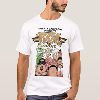 Raza Toons Weiß-Shirt T-Shirt