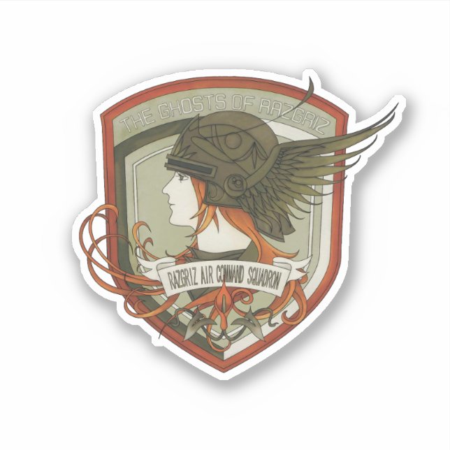 Razgriz Squadron Aufkleber (Vorderseite)