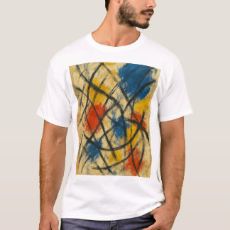 RAZID Abstrakte expressionistische Kunst – Fette F T-Shirt