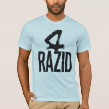RAZID Contemporary Brush Logo T-Shirt