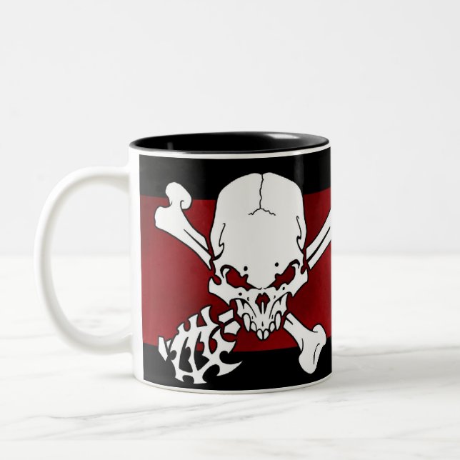 Razig Kaffee-Tasse Zweifarbige Tasse (Links)