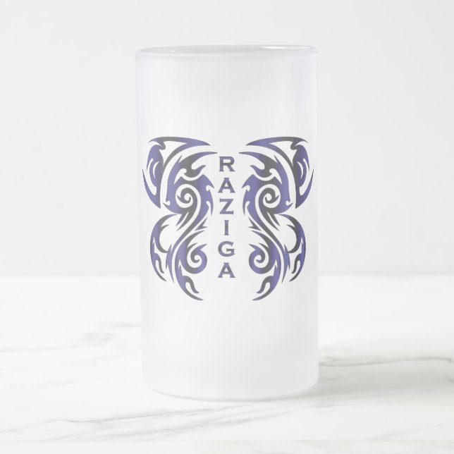 RAZIGA Glass Beer Mattglas Bierglas (Mittel)