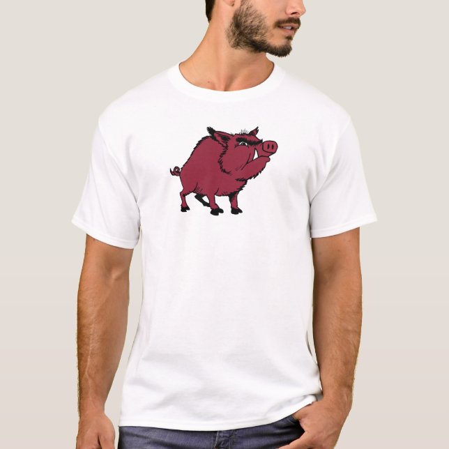 Razorback Hog T-Shirt (Vorderseite)