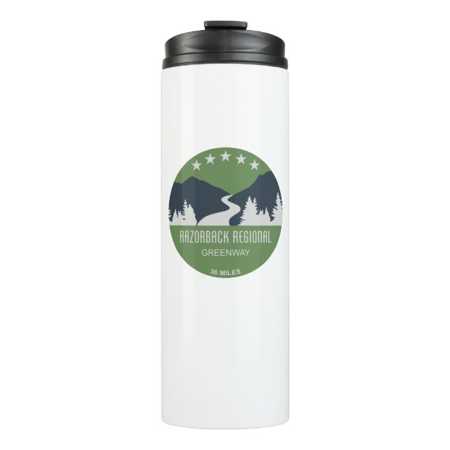 Razorback Regional Greenway Thermosbecher (Vorderseite)