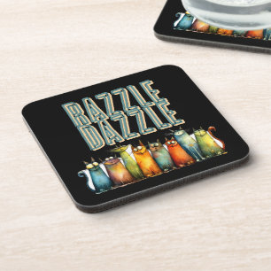 Razzle Dazzle Getränkuntersetzer Getränkeuntersetzer