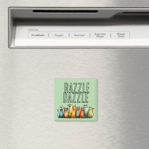Razzle Dazzle Kühlschrankmagnet Magnet
