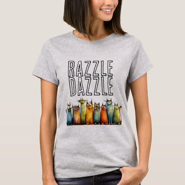 Razzle Dazzle T-Shirt (Vorderseite)