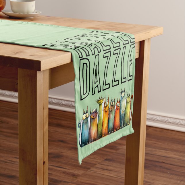 Razzle Dazzle Tischläufer (Beispiel)