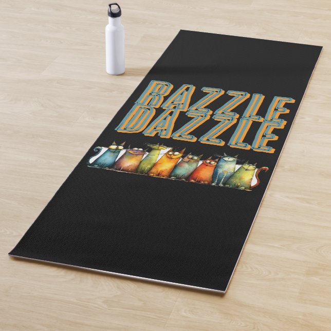 Razzle Dazzle Yogamatte (Beispiel)