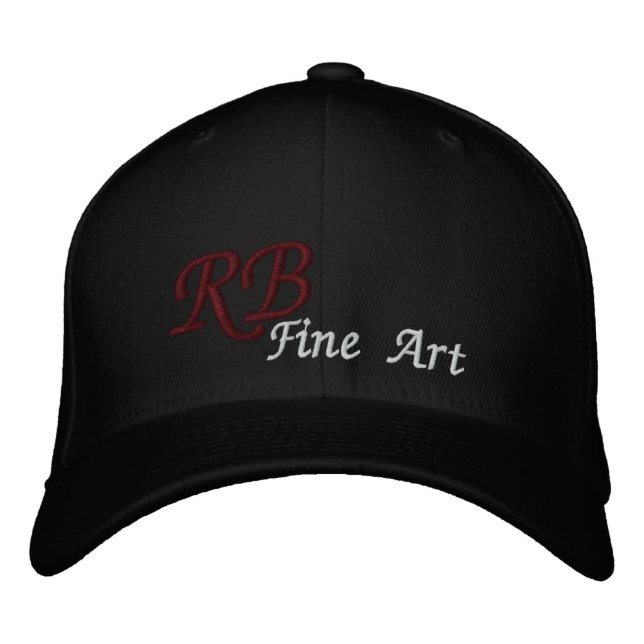 RB Fine Art Basic Bestickte Baseballkappe (Vorderseite)