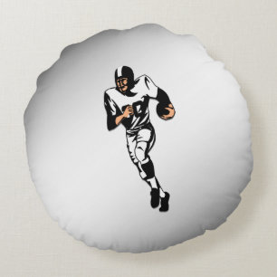 RB Fußballspieler / Sportdesign Rundes Kissen