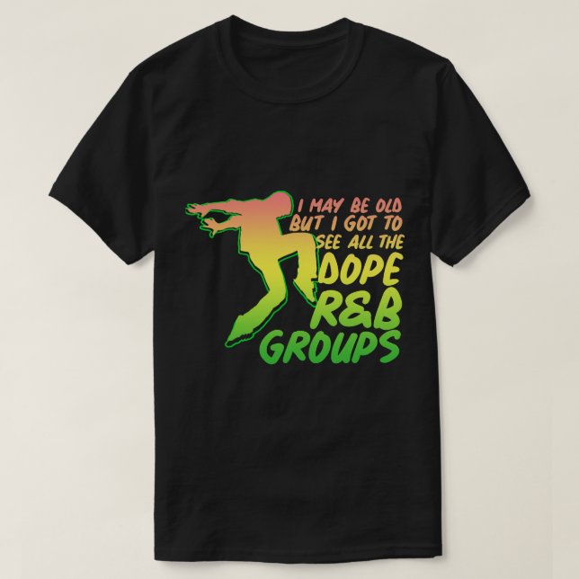 RB ICH KANN ALT SEIN, ABER ICH GOT, ALLE COOLEN RB T-Shirt (Design vorne)