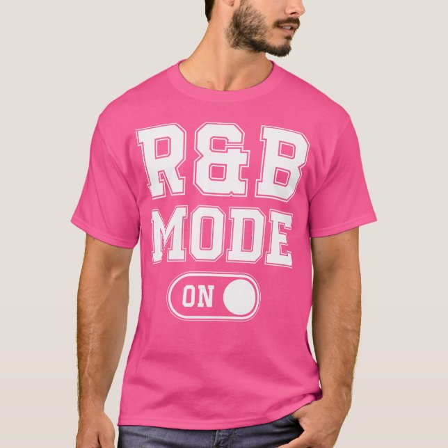 Rb Mode On Funny Soul Sängerin Gift Karaoke Music  T-Shirt (Vorderseite)