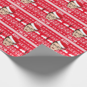 RBG 2020 Ugly Christmas Sweater Geschenkpapier