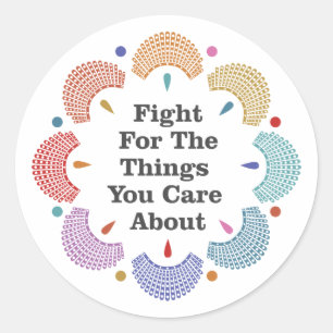 RBG Collar Mandala Aufkleber