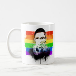 RBG-Flag Graffiti Kaffeetasse