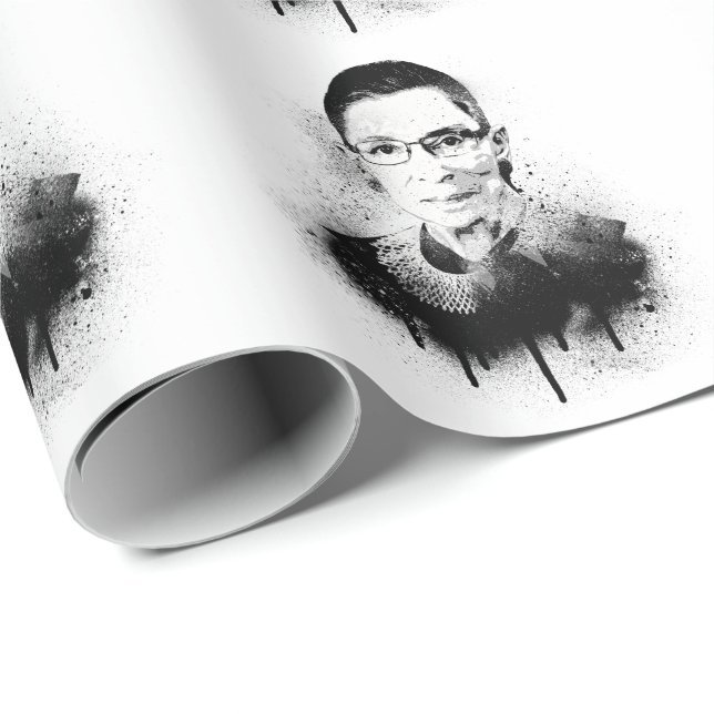RBG Graffiti-Kunst Geschenkpapier (Rolleneckpunkt)