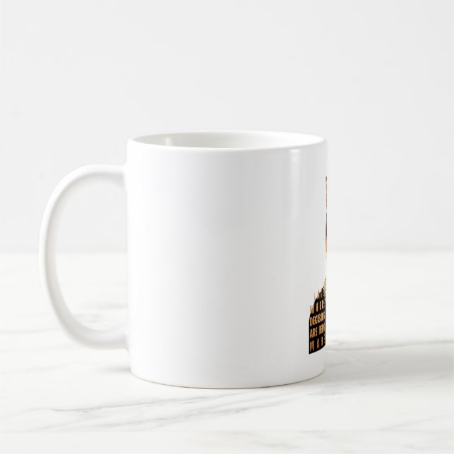 RBG I Dissent Ruth Bader Ginsburg Kaffeetasse (Links)