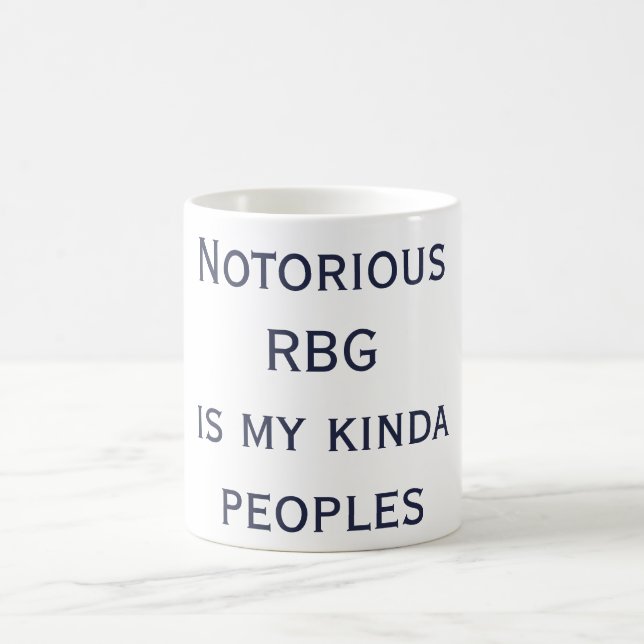 RBG ist meine ein bisschen Völker-Tasse Kaffeetasse (Mittel)