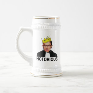 RBG Notorious Kamala Harris Ich spreche Bierglas