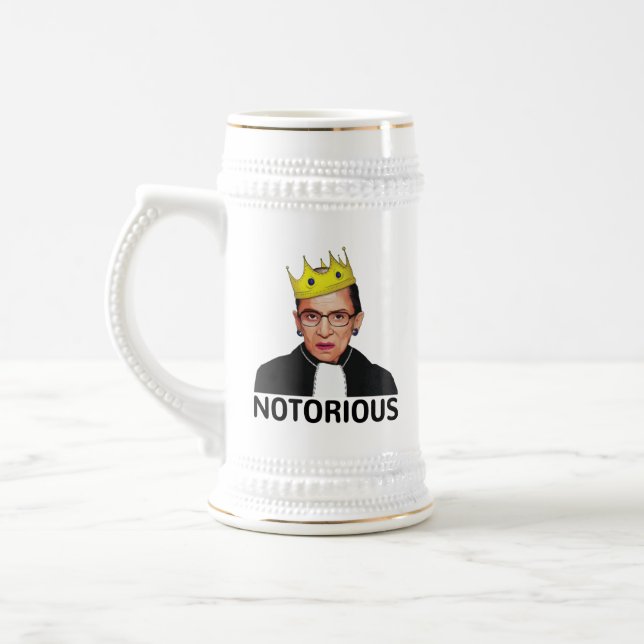 RBG Notorious Kamala Harris Ich spreche Bierglas (Links)