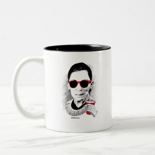 RBG Party-Tier Zweifarbige Tasse