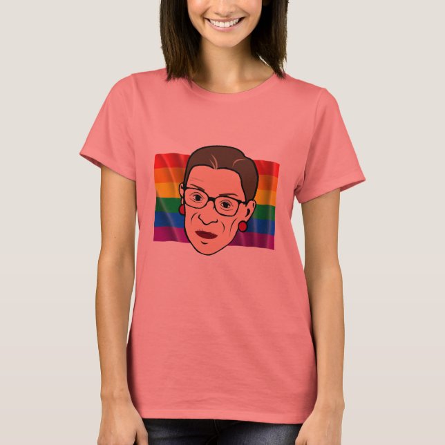 RBG-Regenbogenflagge - LGBT - T-Shirt (Vorderseite)