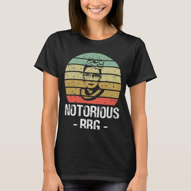 RBG - RGB Shirt, Ruth Bader Ginsburg T-Shirt (Vorderseite)
