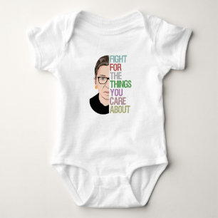 RBG Ruth Bader Ginsburg Baby Strampler