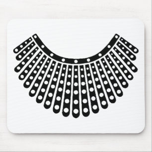RBG, Ruth Bader Ginsburg, RBG Collar Mousepad