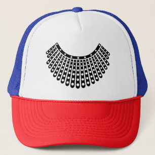 RBG Ruth Bader Ginsburg Verleger Collar Truckerkappe