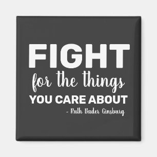 RBG Ruth Bader Ginsburg zitiert feministische Libe Magnet