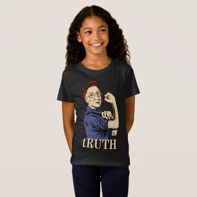 RBG Ruth Ginsburg Gericht-Feminist-T - Shirt (Vorne ganz)
