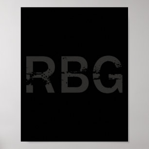 Rbg Shirt missbraucht Trump politisch Poster