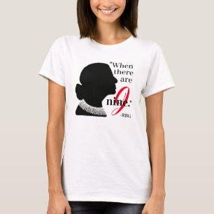RBG-Silhouette bei neun Angeboten T-Shirt