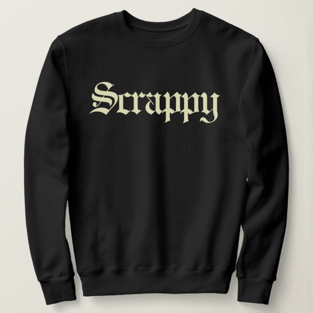RBG Tribut - Scrappy Sweatshirt (Design vorne)