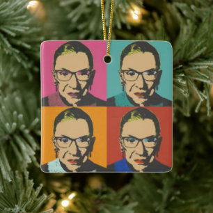 RBG Women's, Notorous RBG, Ruth Bader Ginsburg Keramikornament