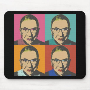 RBG Women's, Notorous RBG, Ruth Bader Ginsburg Mousepad