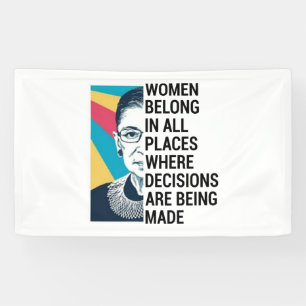 Rbg Zitate, Ruth Bader Ginsburg Zitat Banner