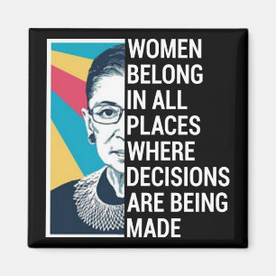 Rbg Zitate, Ruth Bader Ginsburg Zitat Magnet