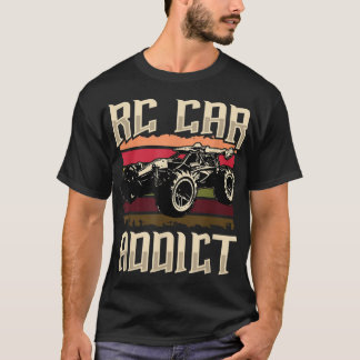 Rc Autos Rennen Funkferngesteuert Vintage Auto Lus T-Shirt