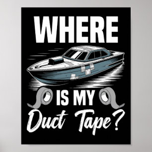 Rc-Boote Fernbedienung Boot Kreuzfahrt Klebeband R Poster