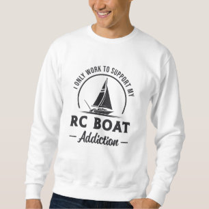 RC-Bootverhalten Remote Model Radio RC Boote Sweatshirt