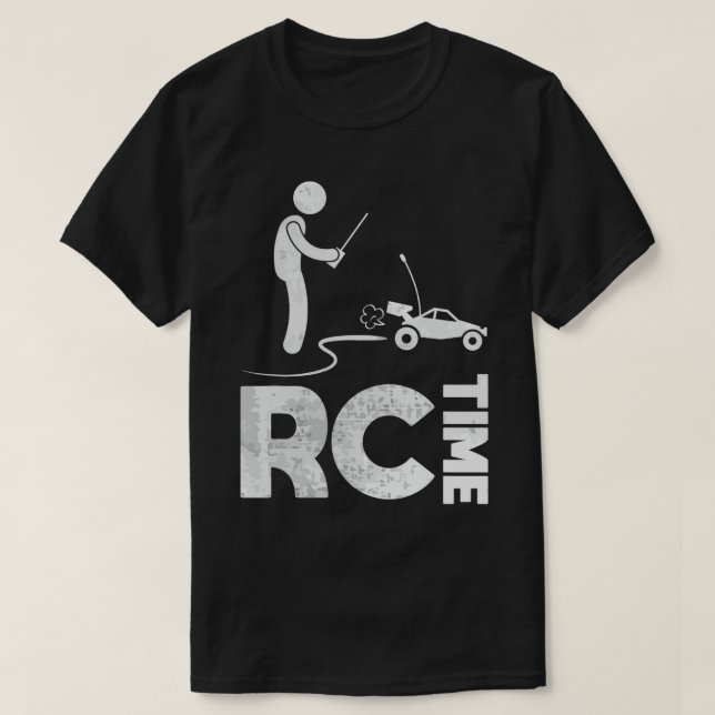RC Car Time RC Racing T - Shirt (Design vorne)