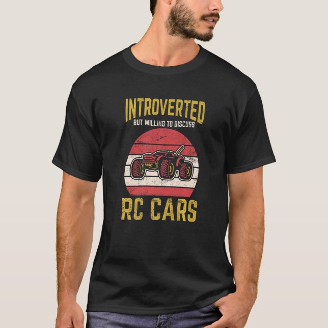 RC Cars Remote Con wird vorgestellt, aber willentl T-Shirt (Vorderseite)