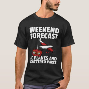 RC-Flugzeug für RC-Pilot-Modellflugzeug T-Shirt